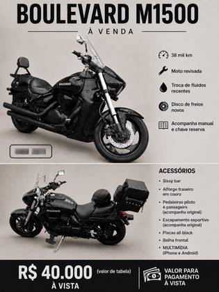 SUZUKI BOULEVARD M1500 SUZUKI BOULEVARD M1500